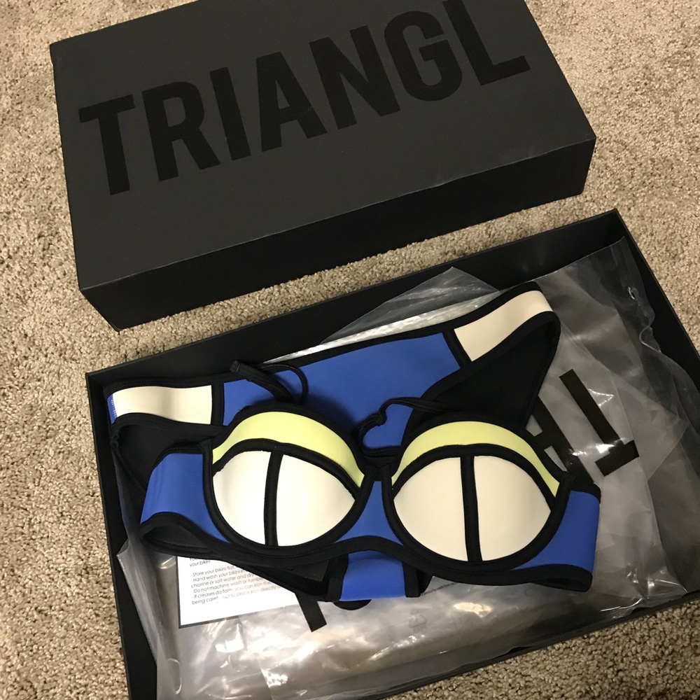 Triangl Poppy Blue Crush bikini